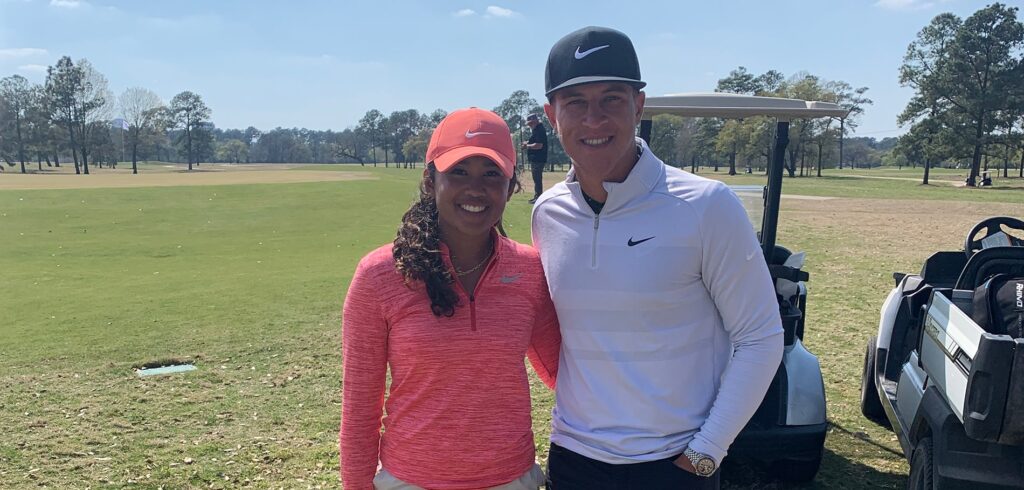 Amari Avery and Cameron Champ at Mack Champ Invitational