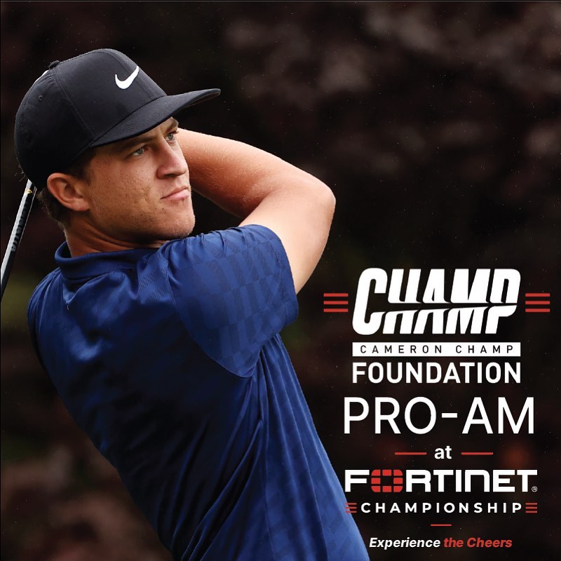 Fortinet Championship to host Cameron Champ Foundation Pro-Am
